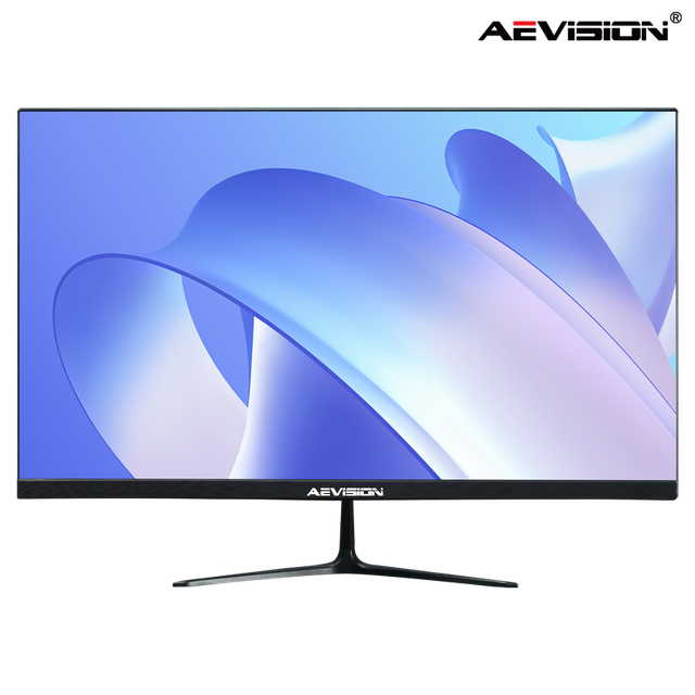 AEVISION Full HD 1080p Monitor with Ultra-Thin Bezel, Adaptive Sync, 75 Hz, Eye Care, HDMI, VGA Inputs for Home And Office