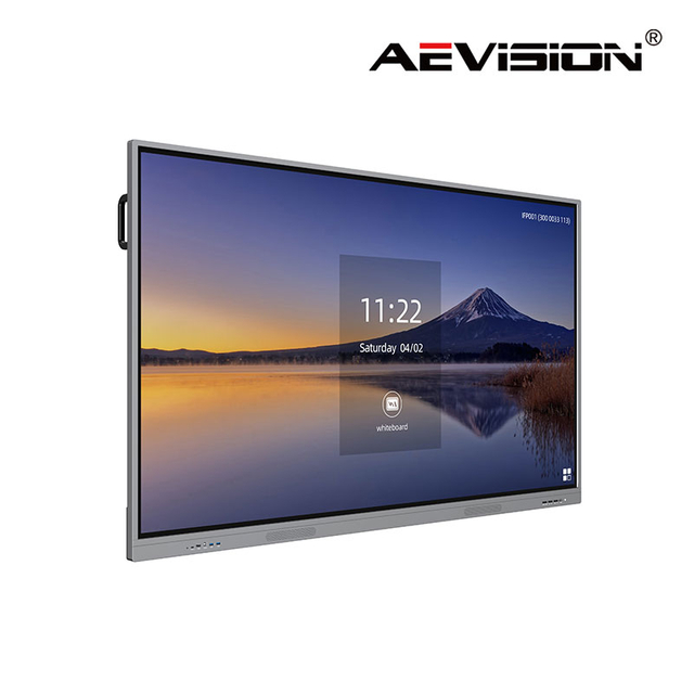 86'' LED interactive touch panel front view