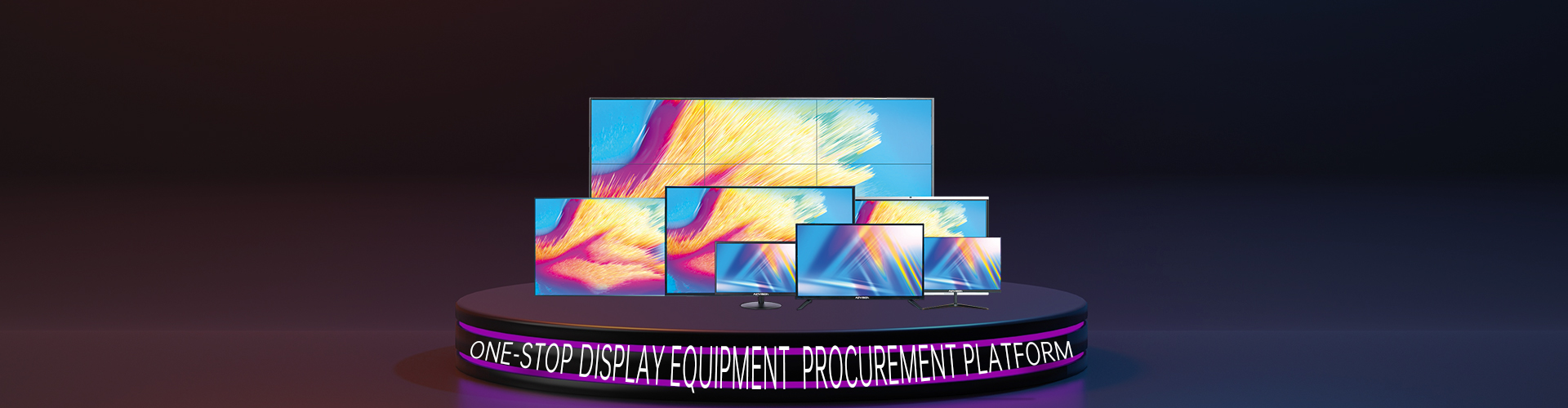One-stop display equipment procurement platform