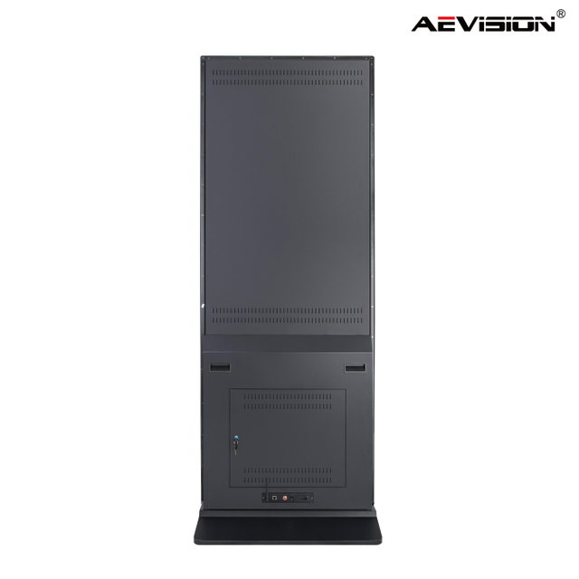 75/85 Inch Vertical Advertising Display Can Be Customized with Touch Screen, with Intelligent System